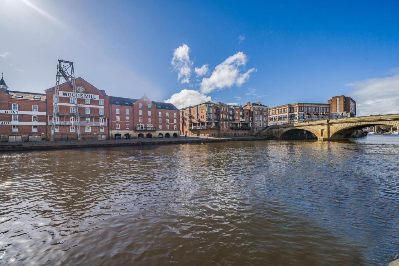Woodsmill Quay Riverside Apartment - Heart Of يورك المظهر الخارجي الصورة