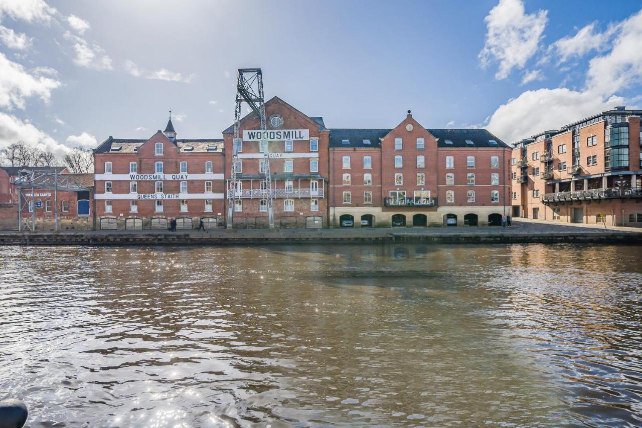 Woodsmill Quay Riverside Apartment - Heart Of يورك المظهر الخارجي الصورة